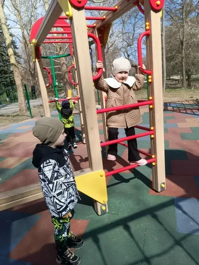 На площадке
